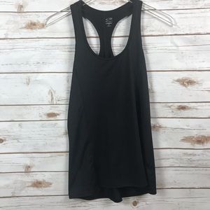 Champion C9 Black DuoDry Racerback Tank